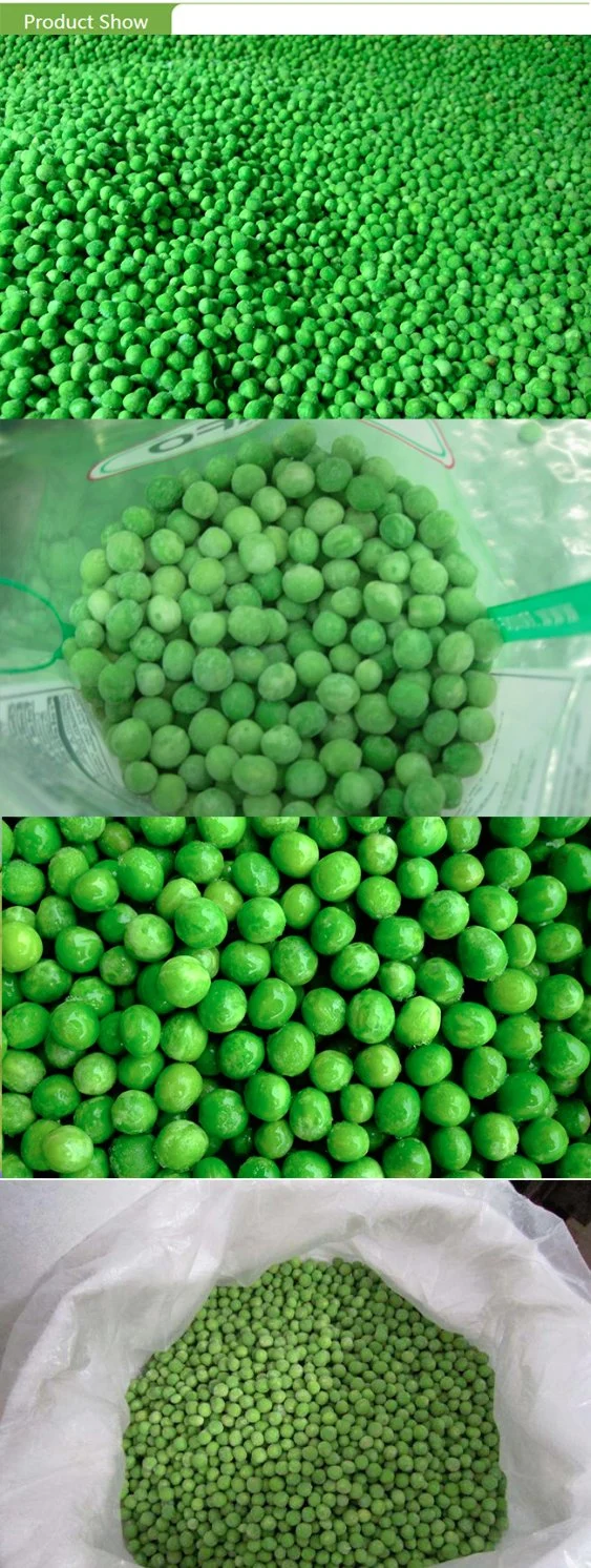 New Crop IQF Frozen China Green Peas for Exporting Standard in Bulk Retail Packing